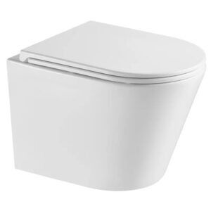 Унитаз подвесной Mixxus Premium Bevel-0301-Т3 515х355 безободковый, белый (MP6472)