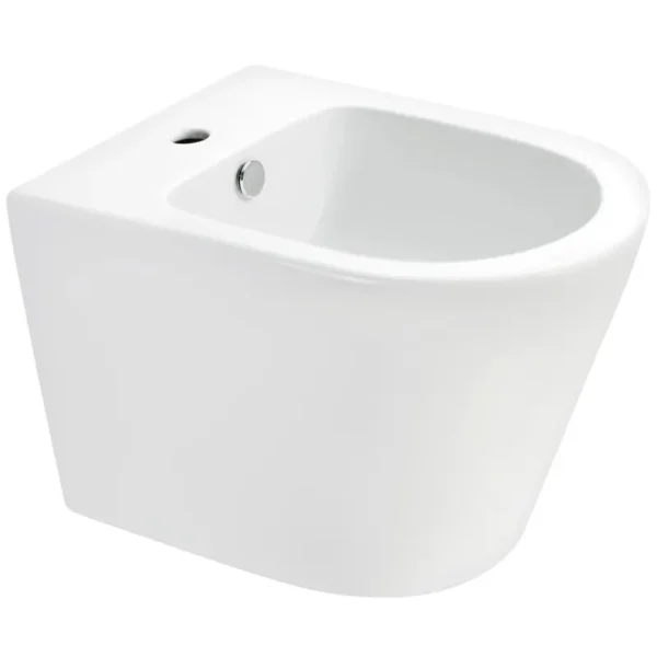 Биде подвесное Mixxus Premium 515×360 полукруглое, без сиденья, белое (MP6475)