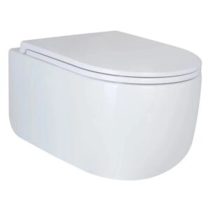 Унитаз подвесной Mixxus Premium Topper-0302-T3 490х360 безободковый, белый (MP6599)