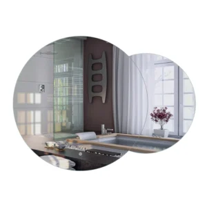 Зеркало для ванной комнаты Mixxus Premium TOPPER 1000х750 круглое, с LED-подсветкой (MP6631)