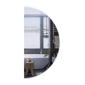 Зеркало для ванной комнаты Mixxus Premium TOPPER 1200х600 фигурное, с LED-подсветкой (MP6635)