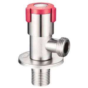 Приборный кран Zerix VAL-07 1/2″x1/2" НН угловой, нержавеющая сталь (ZX5100)