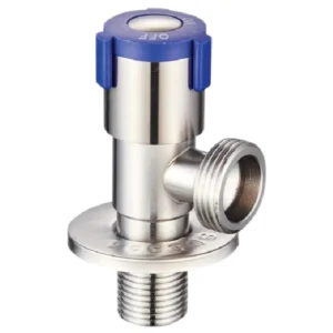 Приборный кран Zerix VAL-08 1/2″x3/4" НН угловой, нержавеющая сталь (ZX5101)