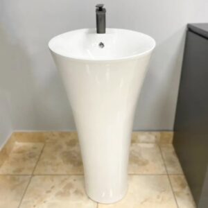 Умывальник напольный VBI VARSI 455x455 круглый, белый (VBI-019016)