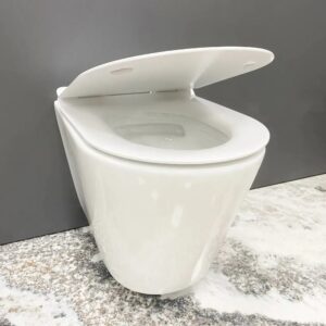 Унитаз подвесной VBI BURANO 530х370 безободковый, белый (VBI-020700)