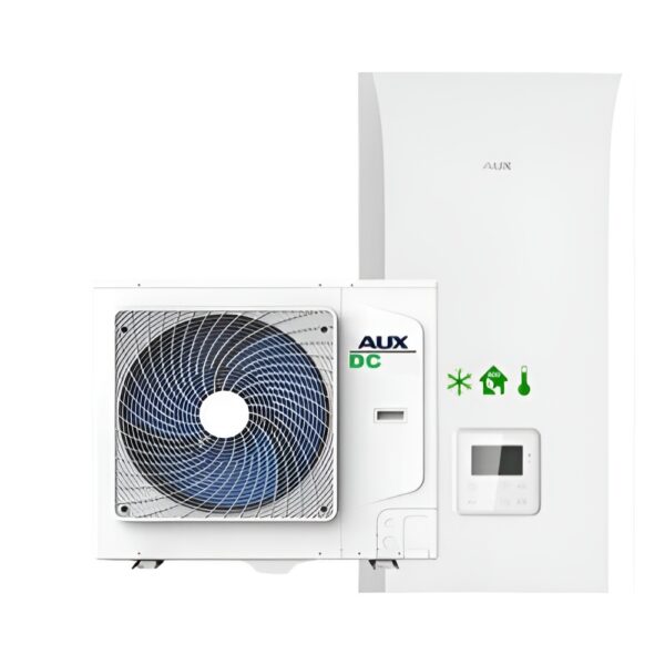 Тепловой насос AUX ACHP-H04/4R3HA 40м2 (-25°С) R32 инверторный, белый (Wi-Fi)