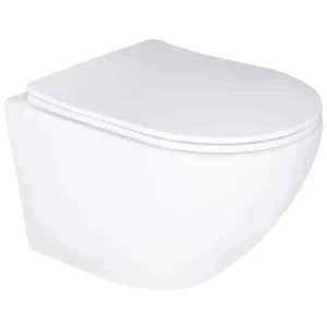 Унитаз подвесной Mixxus Ellipse-0305-T3 485x360 безободковый, белый (MI6701)