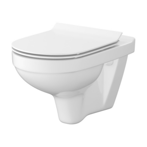 Унитаз подвесной Cersanit Zip Simple On 525х360 безободковый, белый (SZCZ1002826324)