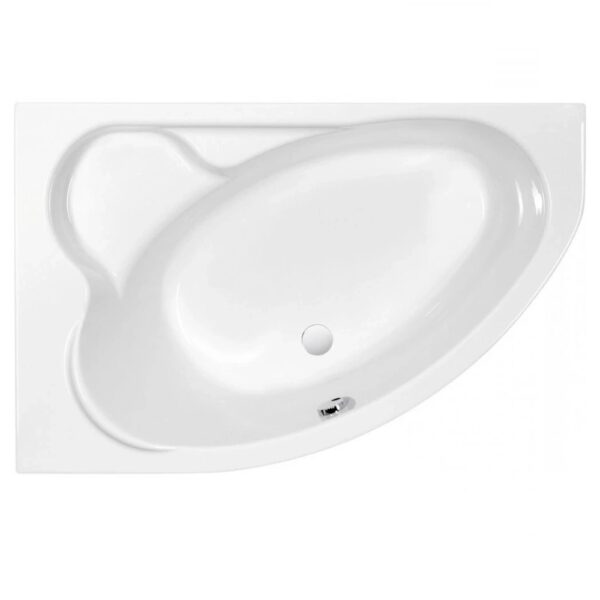 Ванна пристенная Cersanit Kaliope 1700х1100 L асимметричная, белая (AZBA1000130590)