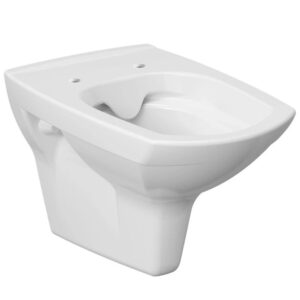 Унитаз подвесной Cersanit Carina New Clean On 525х350 безободковый, белый (CCHZ1000921986)