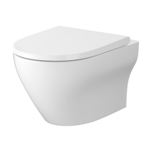 Унитаз подвесной Cersanit Larga Pro Vortex 530х355 безободковый, белый (SZCZ1003426324)