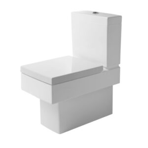 Унитаз компакт Duravit VERO 630×350 прямоугольный, без сиденья, белый (2116090000)