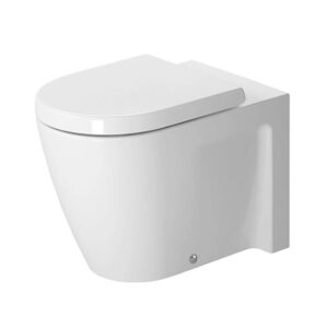Унитаз под инсталляцию Duravit STARCK 2 570×370 овальный, без сиденья, белый (2128090000)