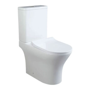 Унитаз компакт Mixxus Wave-0402-T3 650x350 овальный, с сиденьем, белый (MI7037)