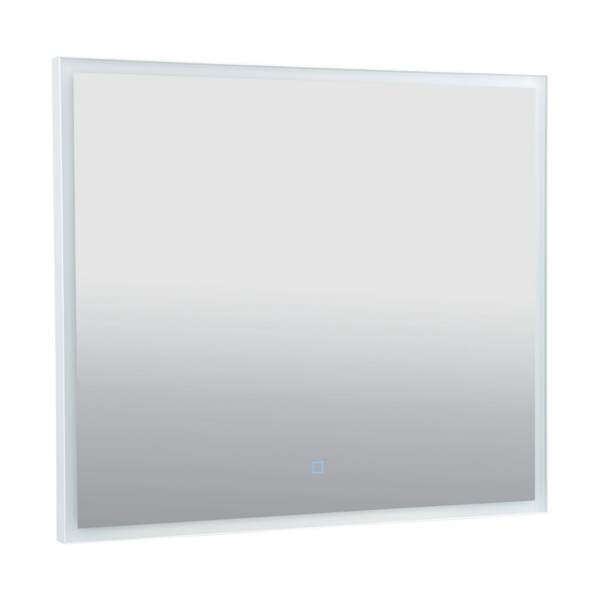 Зеркало для ванной комнаты AquaRodos Luce 700х800 прямоугольное с LED подсветкой, белое (АР000112808)