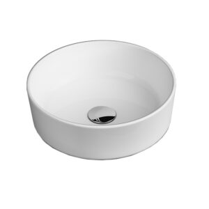 Умывальник накладной Quarter Bath Round Line 420 круглый, белый (70RO23042.00.2.3.01)