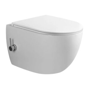 Унитаз подвесной Mixxus Premium Ellipse-1301-R 500x365 безободковый, белый (MP6659)
