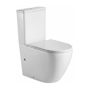 Унитаз компакт Mixxus Premium Ellipse-0402-T1 660х390 овальный, с сиденьем, белый (MP6592)