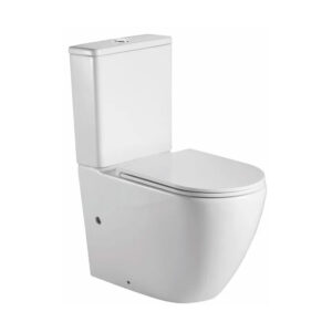 Унитаз компакт Mixxus Premium Ellipse-0402-R 660x390 овальный, с сиденьем, белый (MP6468)