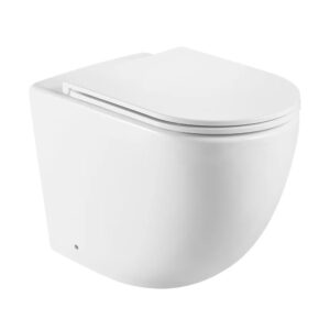 Унитаз подвесной Mixxus Premium Ellipse-0701-T1 570х365 безободковый, белый (MP6593)