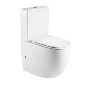 Унитаз компакт Mixxus Premium Ellipse-0401-T1 630x390 овальный, с сиденьем, белый (MP6467)