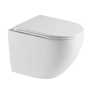 Унитаз подвесной Mixxus Premium Ellipse-0303-T3 520x365 безободковый, белый (MP6465)