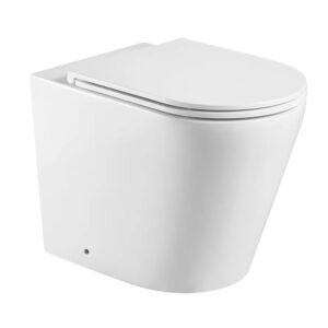 Унитаз подвесной Mixxus Premium Bevel-0701-T1 580х365 безободковый, белый (MP6597)