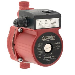 Насос для повышения давления Aquatica 230 В 120 Вт H 9 Q 30 л/мин + гайки 1/2" (774711)