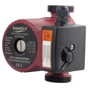 Циркуляционный насос Aquatica 230 В 100 Вт H 6 м Q 75 л/мин + гайки 1" (774133)