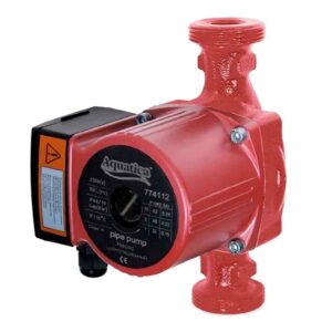 Циркуляционный насос Aquatica 230 В 100 Вт H 6 м Q 75 л/мин + гайки 1 1/4" (774134)