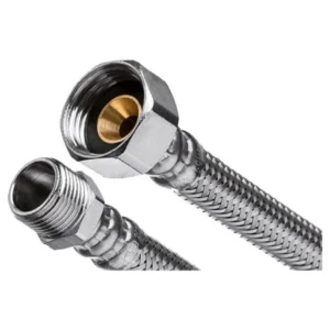 Шланг для воды Invena ВН 3/8″x3/8″ 20 см (WS-09-020)