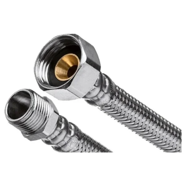 Шланг для воды Invena ВН 3/8″x3/8″ 20 см (WS-09-020)