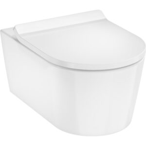 Унитаз подвесной Hansgrohe Elu Pura 540x366 безободковый, белый (62025450)