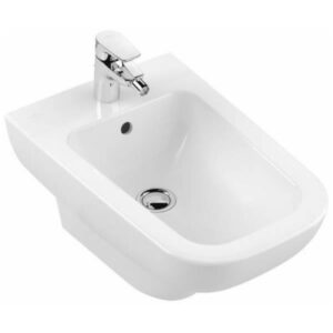 Биде напольное VILLEROY&BOCH JOYCE 560x370 прямоугольное, без сиденья, белое (54070001)
