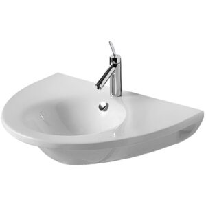 Раковина подвесная Duravit Starck 750x545 полукруглая, белая (0405750000)
