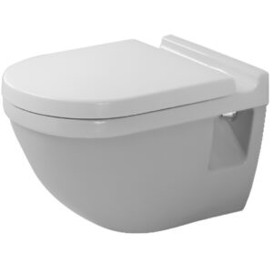 Унитаз подвесной Duravit Starck 3 540x360 безободковый, белый (2200090000)