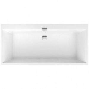 Ванна пристенная VILLEROY&BOCH Squaro Edge 1800x800 прямоугольная, белая (UBQ180SQE2DV-01)