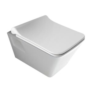 Унитаз подвесной VOLLE Teo 530x355 с сиденьем, белый (13-88-422)