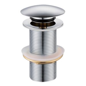 Донный клапан VOLLE 1 1/4″ для раковины, хром (90-00-043)