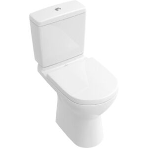 Унитаз компакт Villeroy&Boch O.Novo 680x360 овальный, безободковый, белый (5661R001)