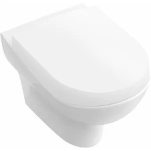 Унитаз подвесной Villeroy&Boch Verity Design 540x370 без сиденья, белый (568010R1)