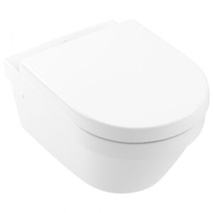 Унитаз подвесной Villeroy&Boch Architectura 530x370 без сиденья, белый (4694R001)