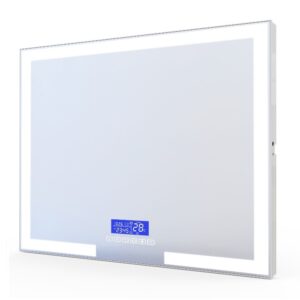 Зеркало для ванной комнаты VOLLE 600x800 прямоугольное, с LED-подсветкой + Bluetooth (16-14-800)