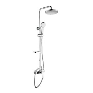 Душевая система RJ Lux без излива, латунь, хром (RJSP120-03CH)