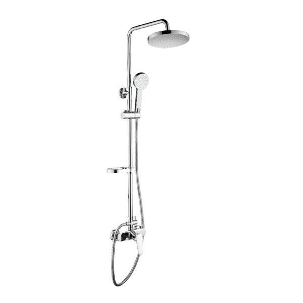 Душевая система RJ Lux без излива, латунь, хром (RJSP120-03CH)