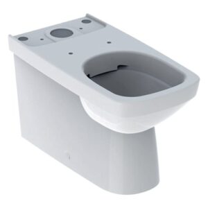 Унитаз компакт Geberit Selnova Square 680x350 овальный, безободковый, белый (500.489.01.7)