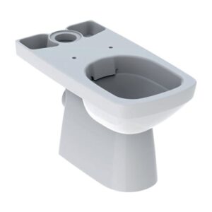 Унитаз компакт Geberit Selnova Square 680x350 овальный, безободковый, белый (501.563.01.7)