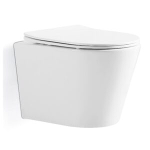 Унитаз подвесной Imprese Blatna N 520x360 безободковый, белый (c06801303)