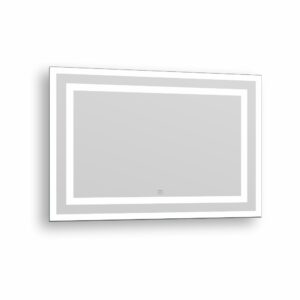 Зеркало для ванной комнаты Imprese Karlov Light 700x1000 прямоугольное, с LED-подсветкой (m08607600MB)
