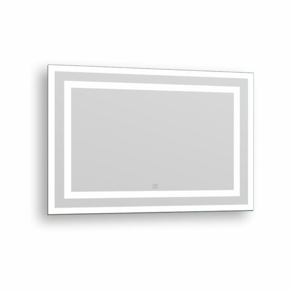 Зеркало для ванной комнаты Imprese Karlov Light 700x1000 прямоугольное, с LED-подсветкой (m08607600MB)